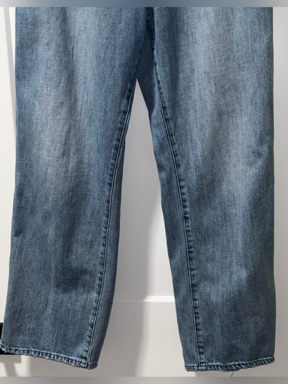 Pistola Cassie Super High Rise Straight Leg Jeans Size 33 Medium Wash Casual - Picture 6 of 12